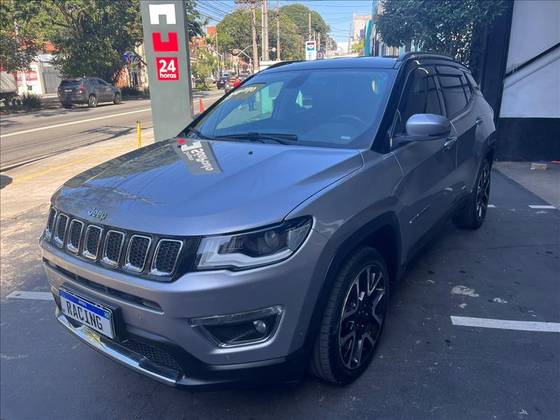 JEEP COMPASS 2.0 16V FLEX LIMITED AUTOMÁTICO JEEP COMPASS 2.0 16V FLEX LIMITED AUTOMÁTICO